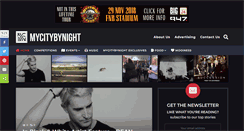 Desktop Screenshot of mycitybynight.co.za